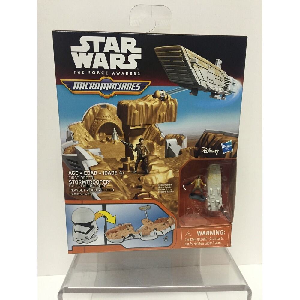 Star Wars Force Awakens Micro Machines - First Order Stormtrooper Playset